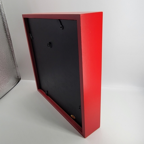 GINGERBREAD HOLIDAY FRIENDS SHADOWBOX PICTURE FRAME w/ CANDY TREES & FLOWERS - Picture 4 of 11